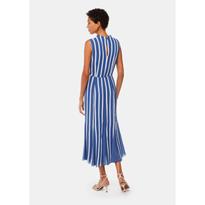 Whistles Eliza Stripe Print Midi Dress